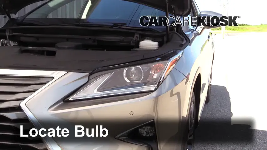 2019 Lexus RX350 3.5L V6 Éclairage Feu de jour (remplacer l'ampoule)